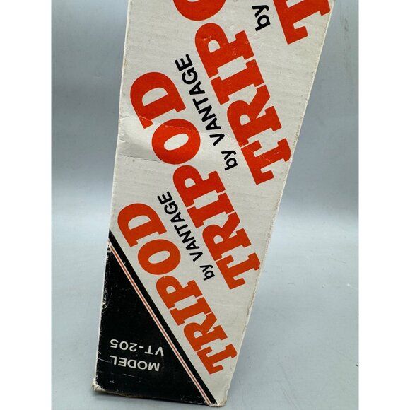 Vantage VT-205 Tripod With 3-Section Compact Column Elevating Pan/Tilt Head & Ri - Picture 6 of 16